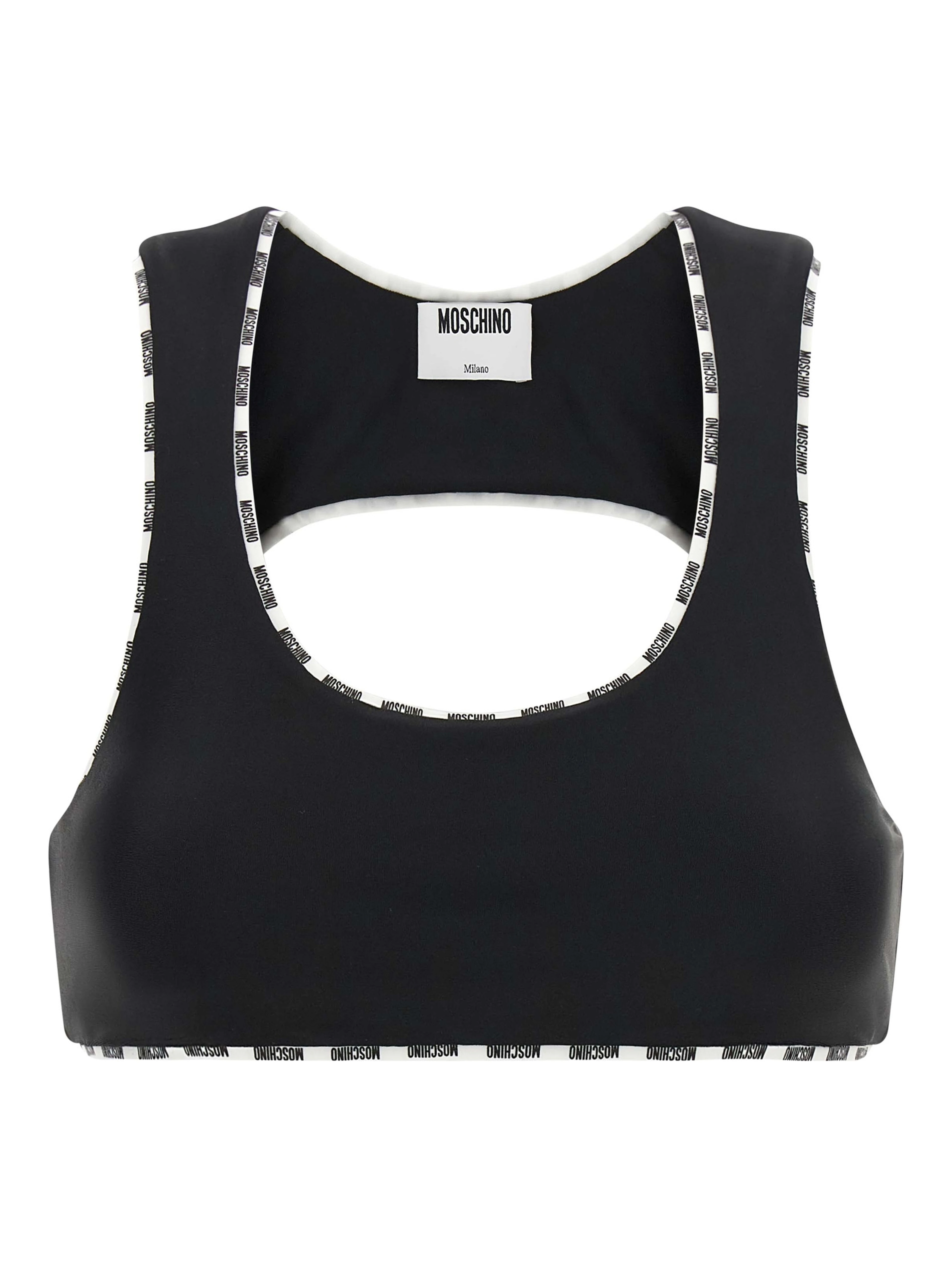 Bicolor Polyamide Sport Bra