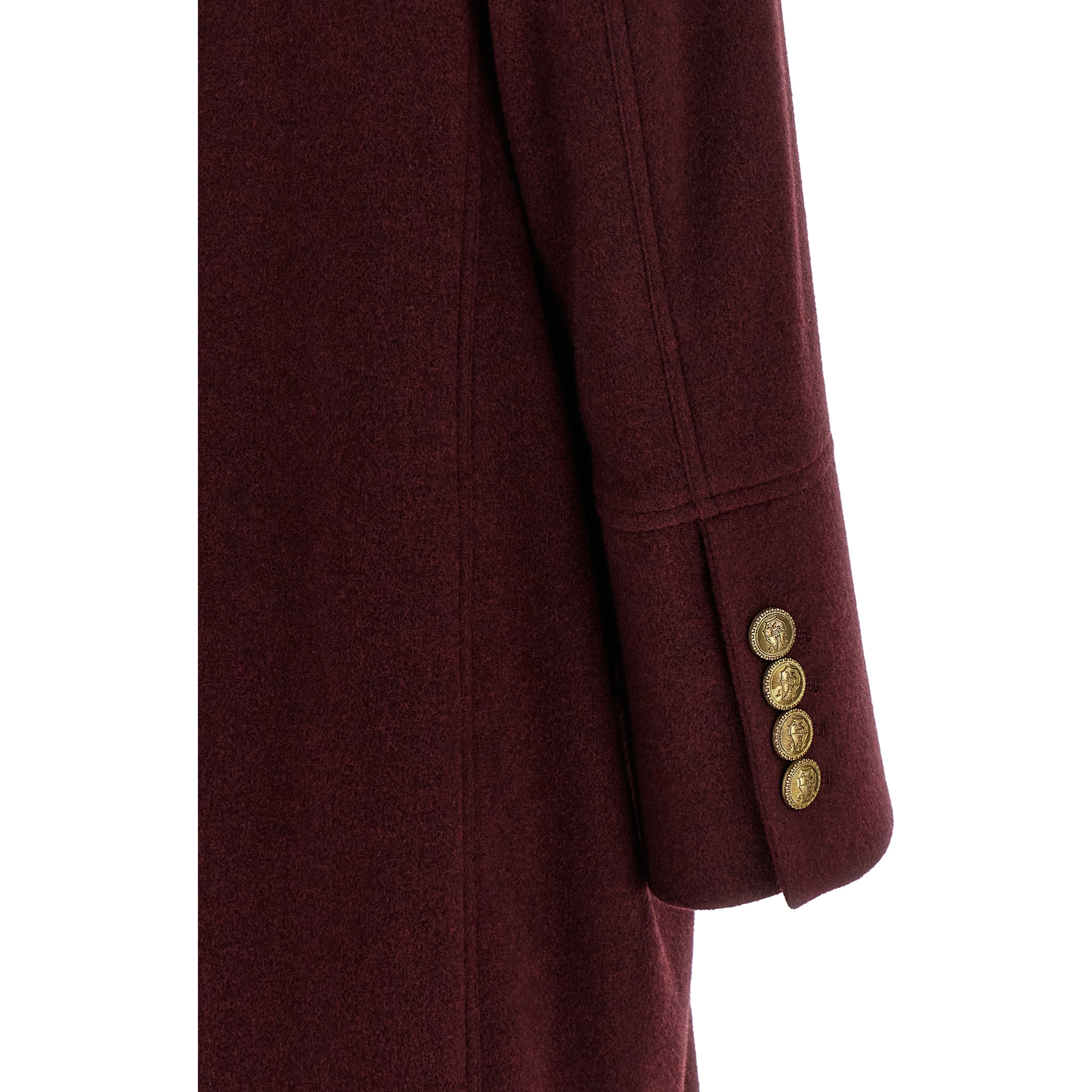 Bordeaux Cashmere Coat