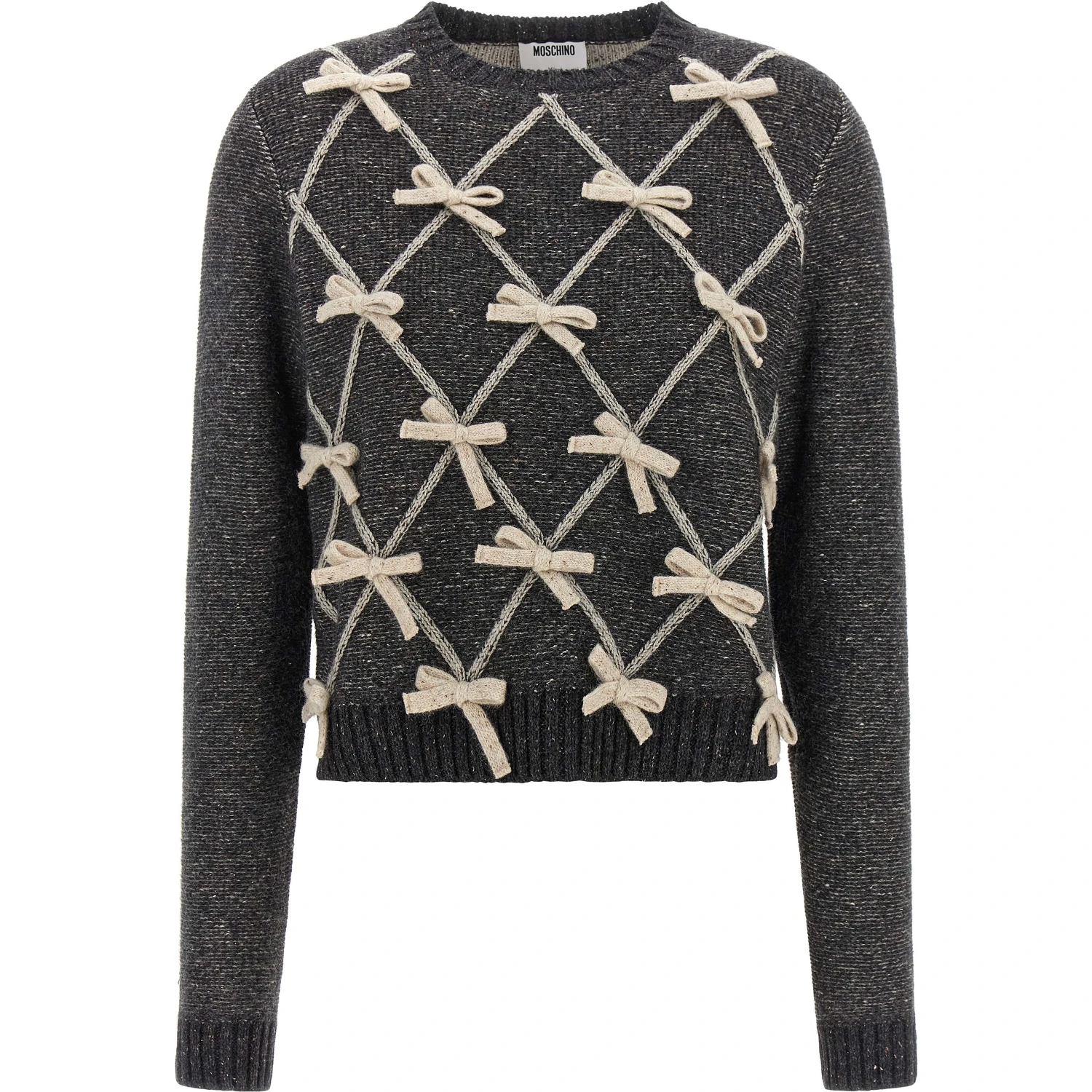 Gray Wool Cardigan