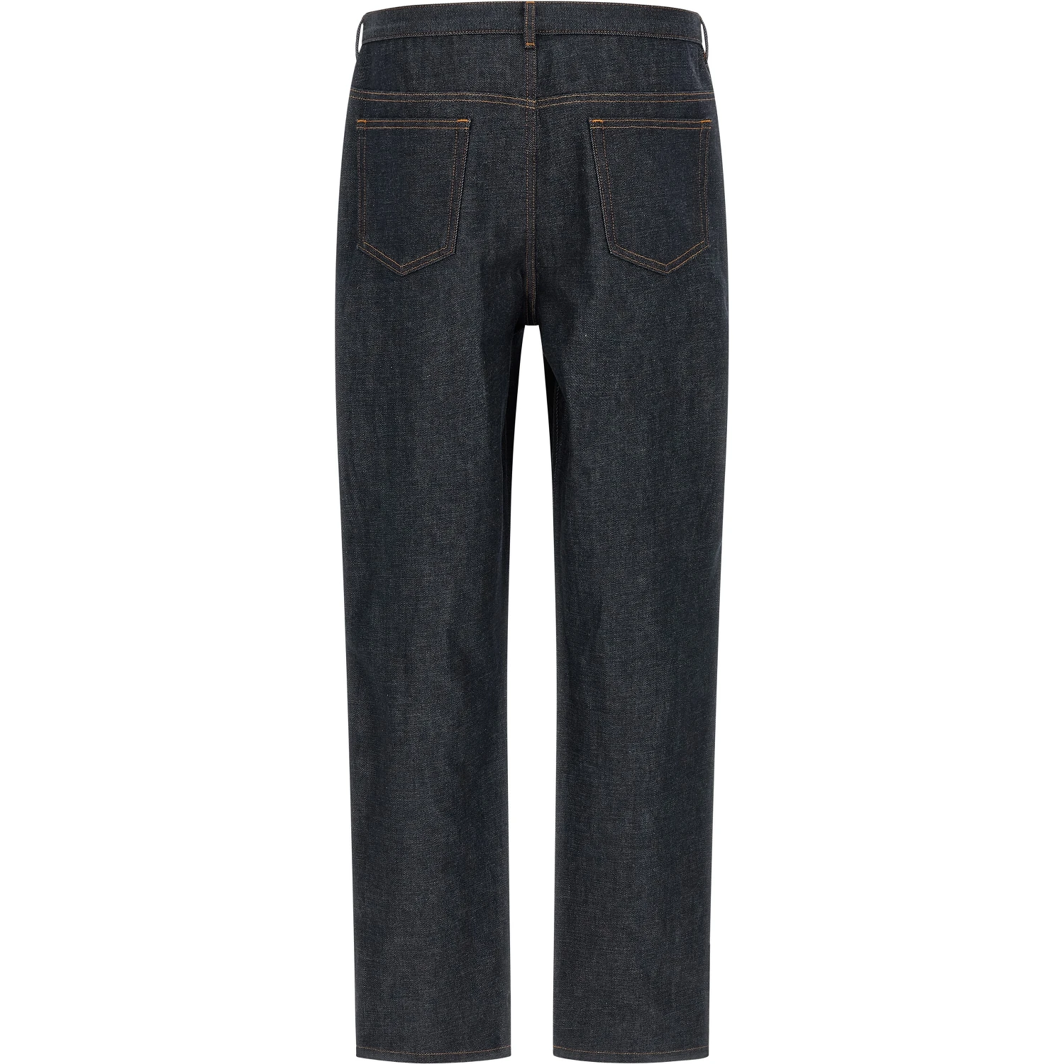 Blue Cotton Relaxed Fit Jeans