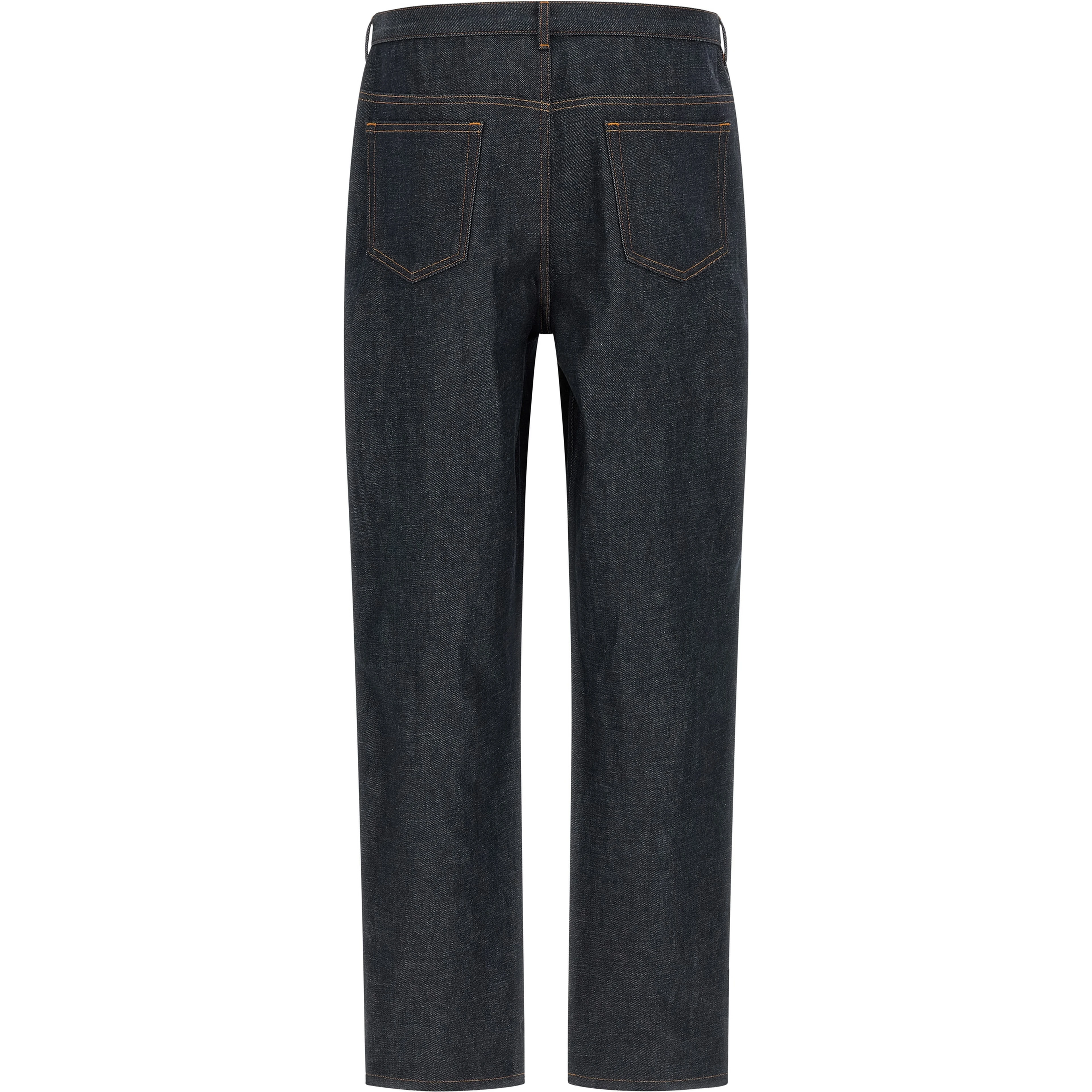 Blue Cotton Relaxed Fit Jeans