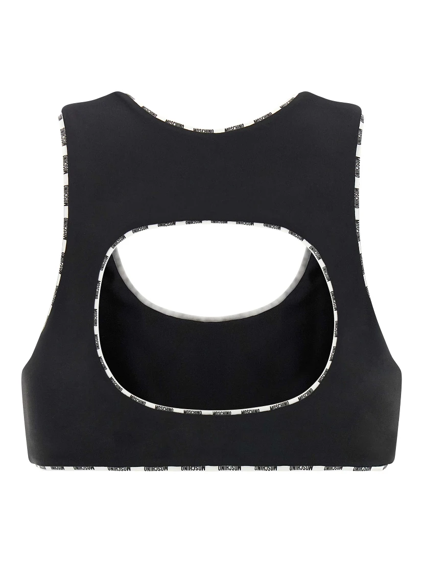 Bicolor Polyamide Sport Bra