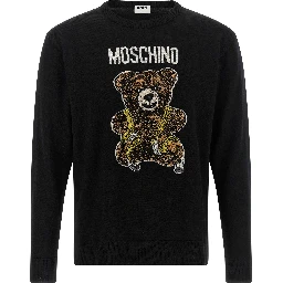 Black Virgin Wool Cardigan