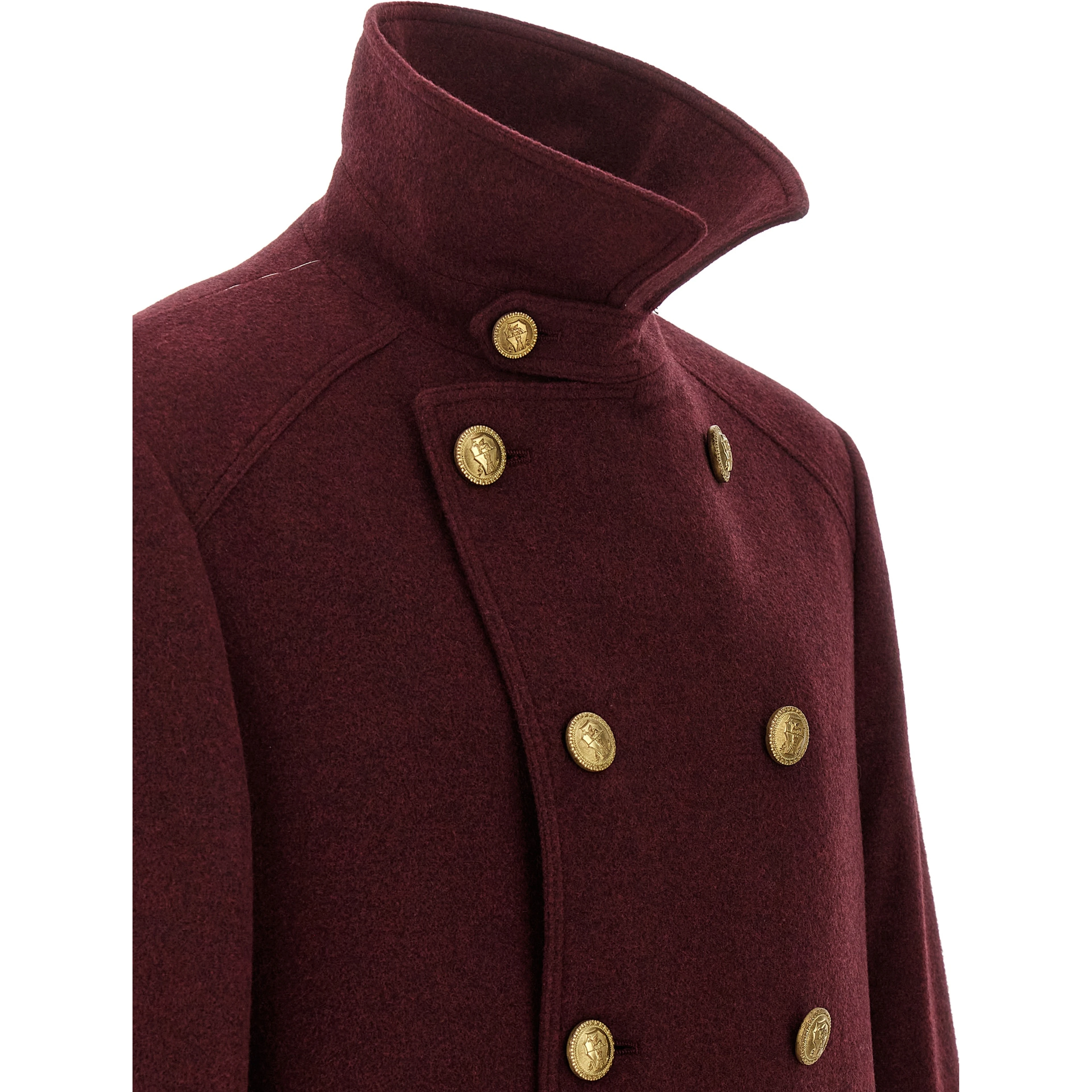 Bordeaux Cashmere Coat