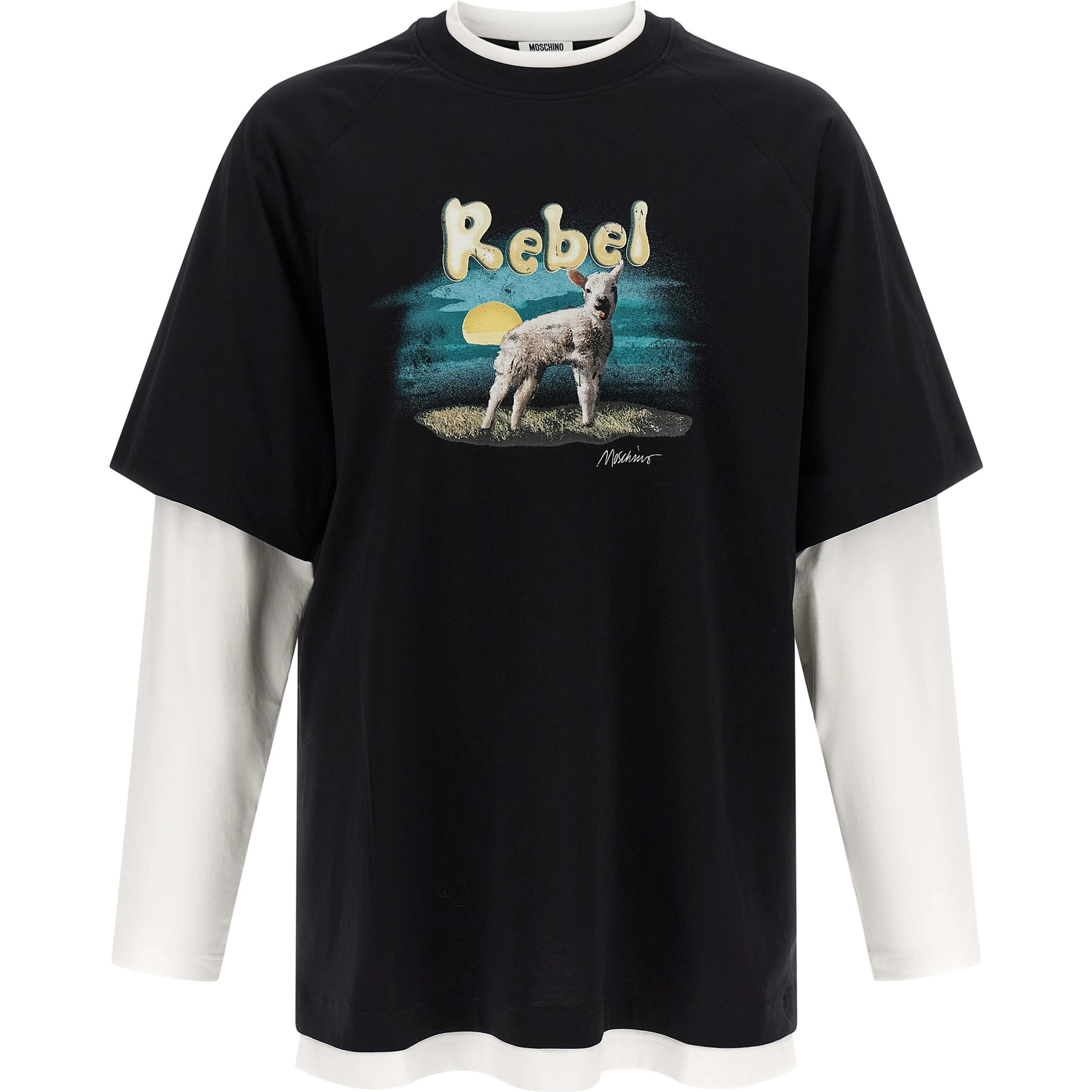 Multicolor Cotton T-Shirt