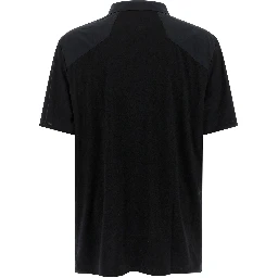 Black Wool Polo Shirt