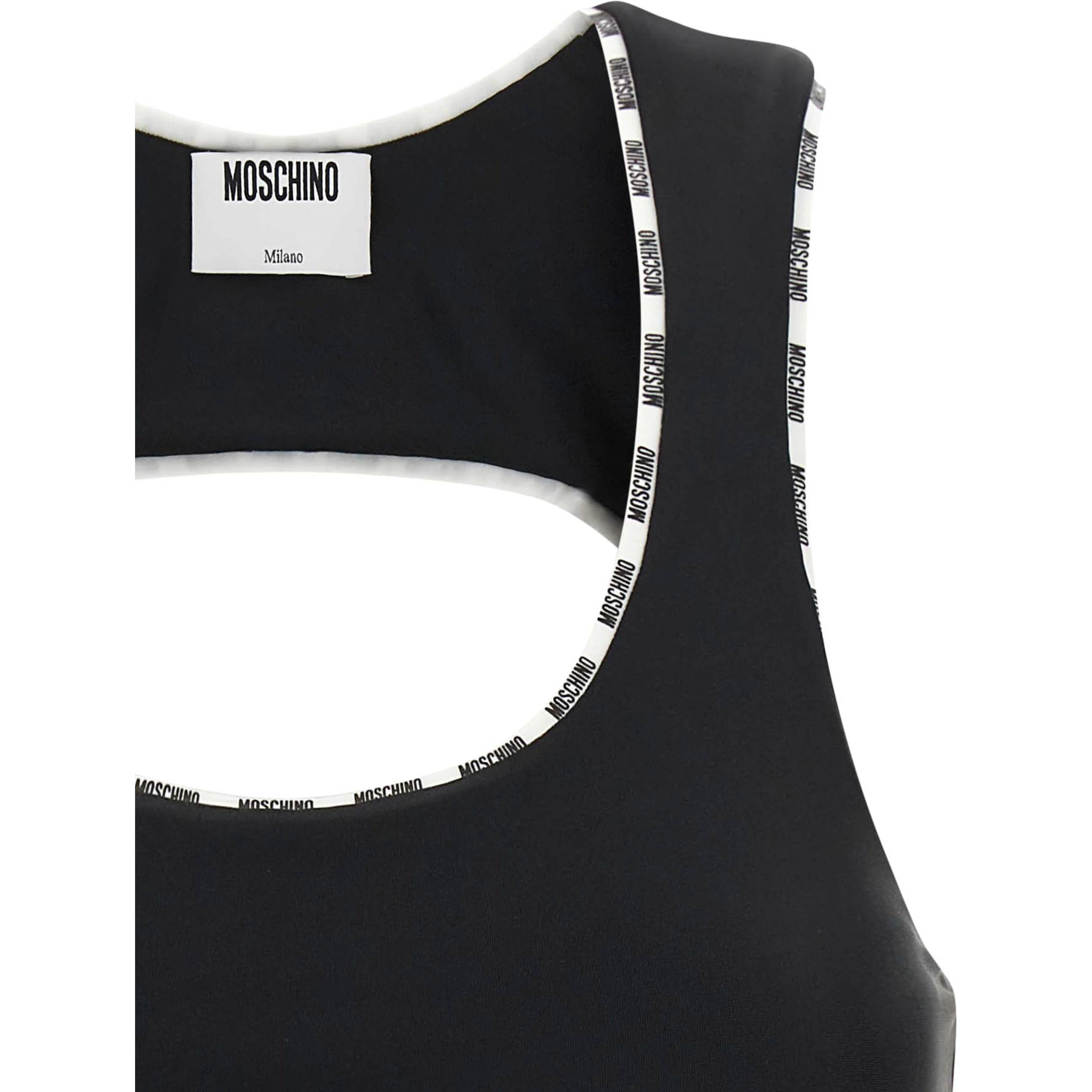 Bicolor Polyamide Sport Bra