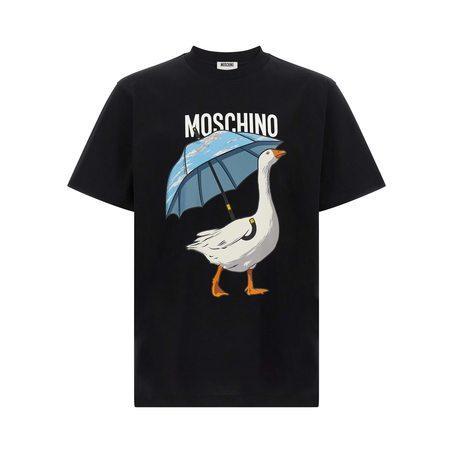 Black Cotton T-Shirt
