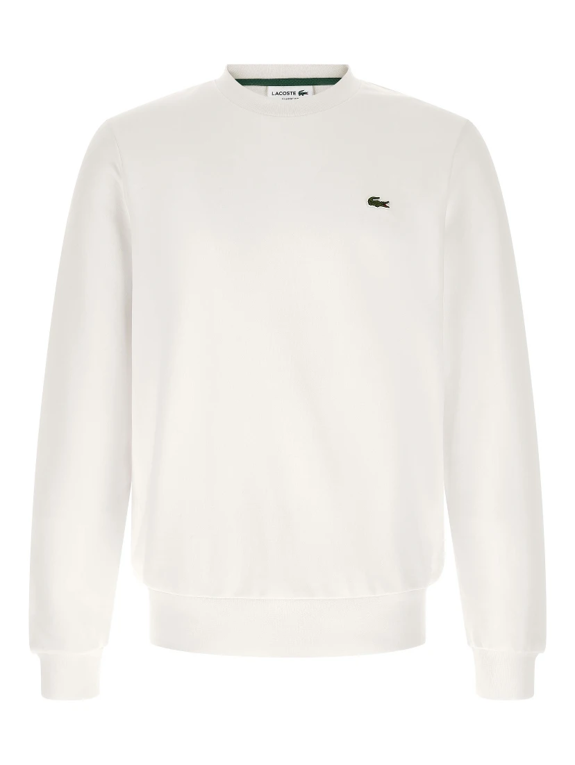 White Cotton Sweatshirt