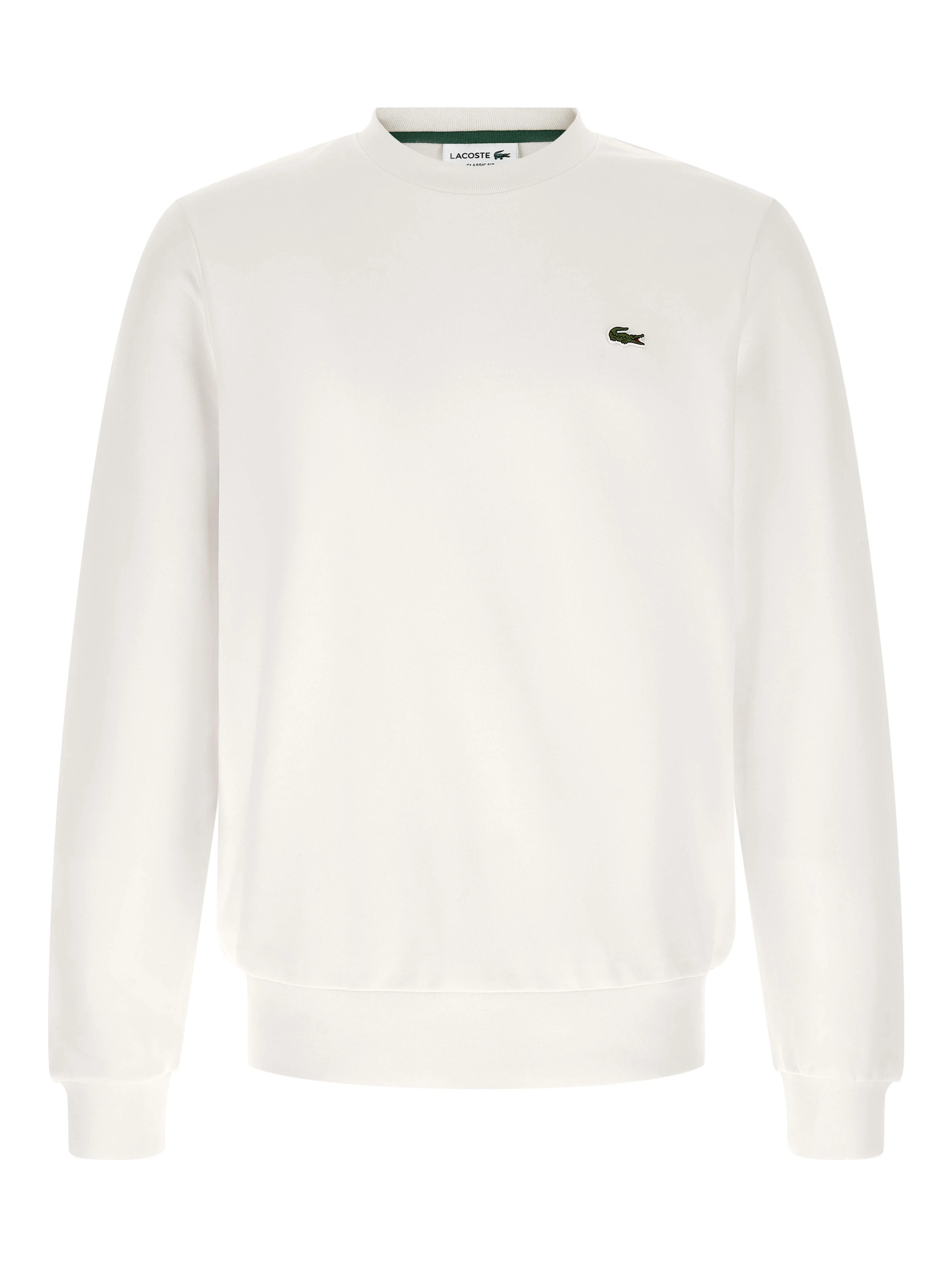 White Cotton Sweatshirt