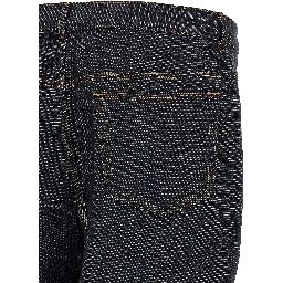 Blue Cotton Relaxed Fit Jeans