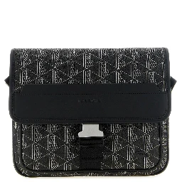 Black Pvc Crossbody Bag