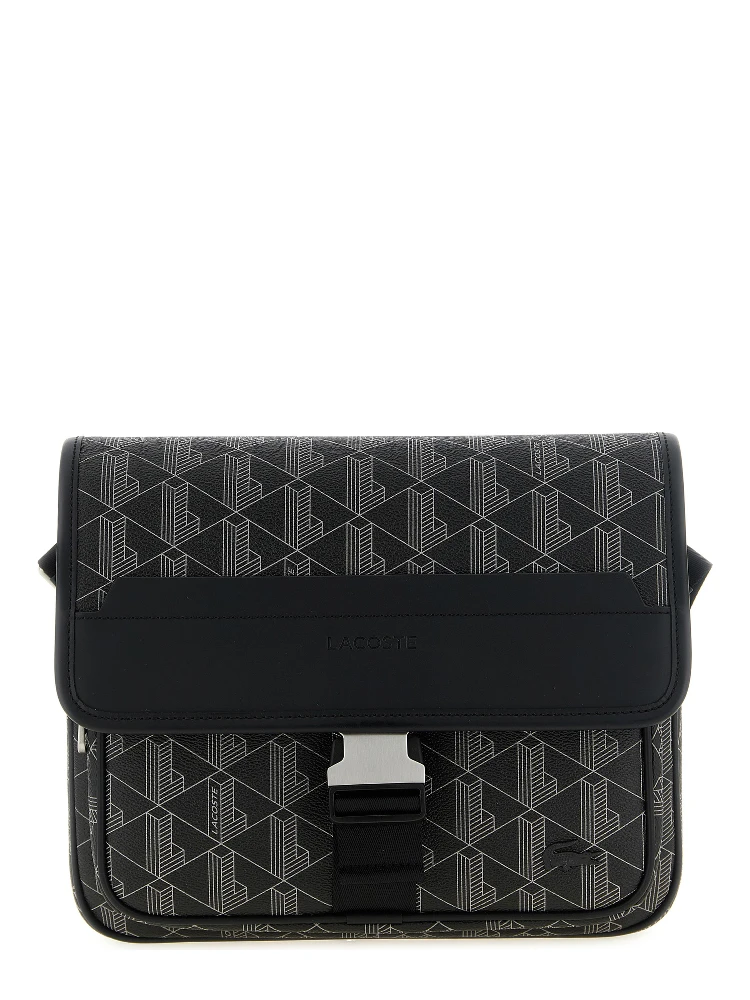 Black Pvc Crossbody Bag