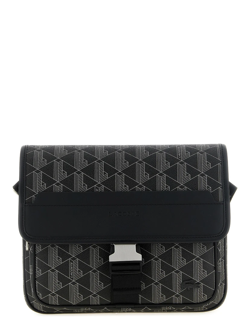 Black Pvc Crossbody Bag