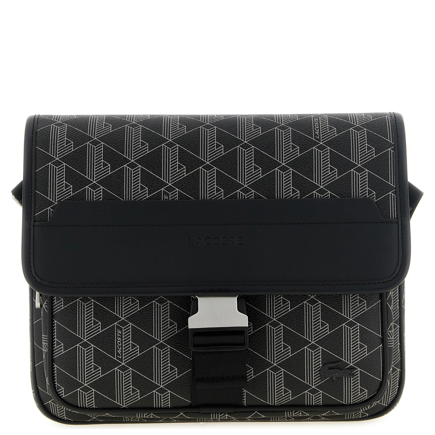 Black Pvc Crossbody Bag