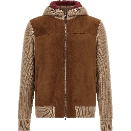 Brown Lamb Leather Bomber