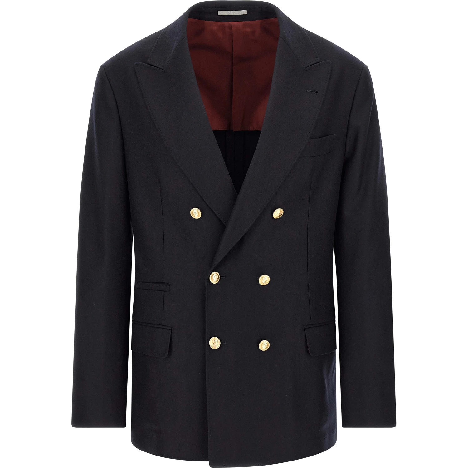 Blue Virgin Wool Blazer
