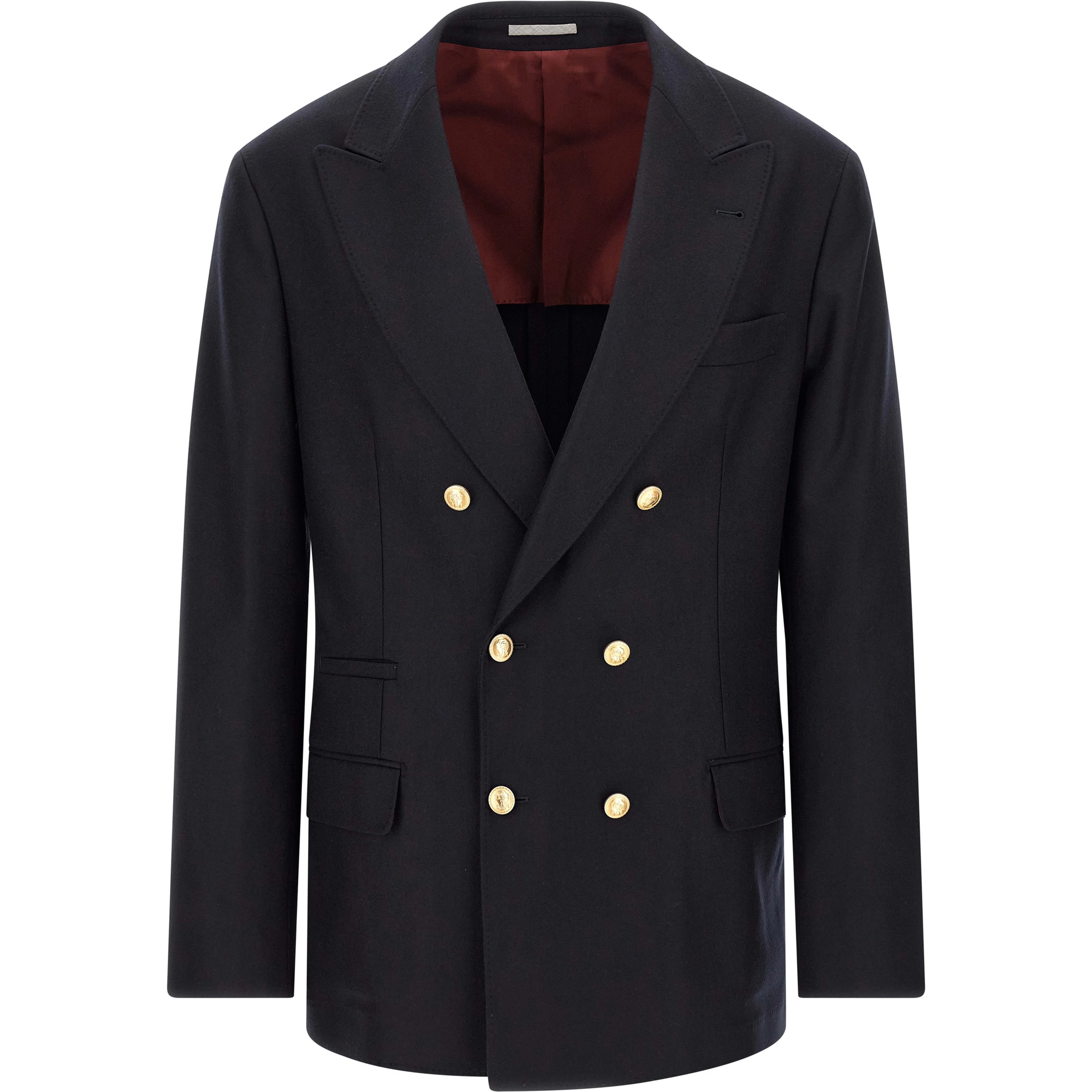 Blue Virgin Wool Blazer