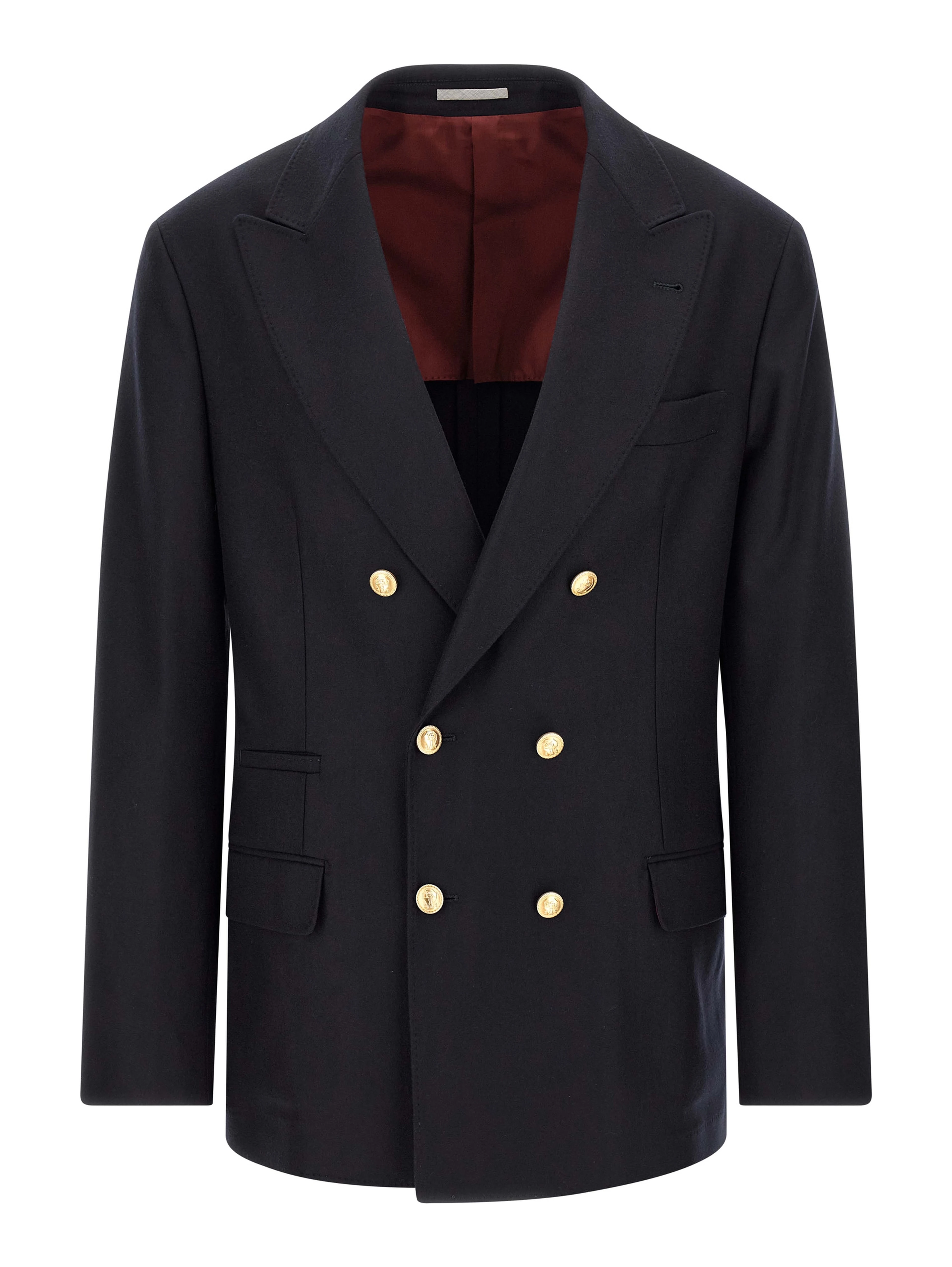 Blue Virgin Wool Blazer