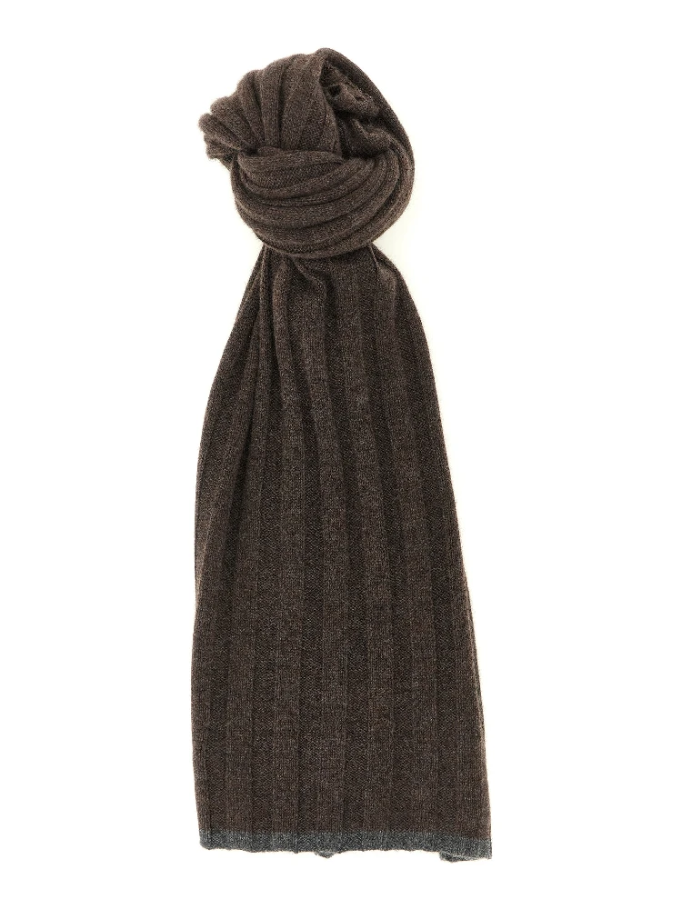 Brown Cashmere Scarf