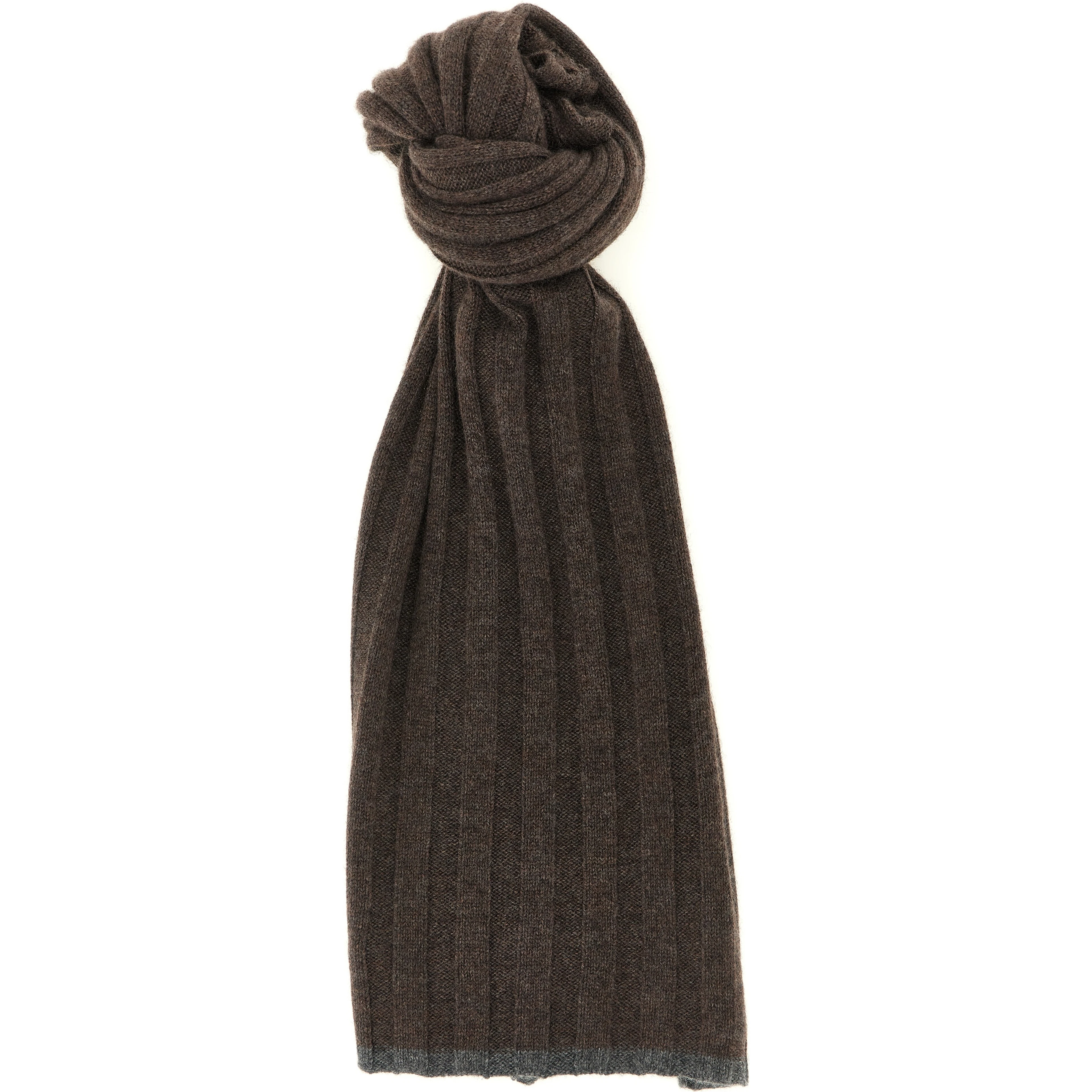 Brown Cashmere Scarf