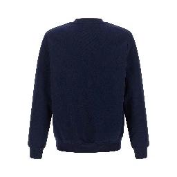 Blue Cotton Sweatshirt