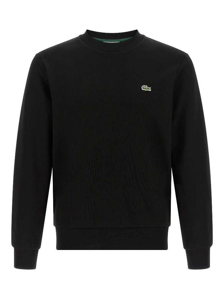 Black Cotton Sweatshirt