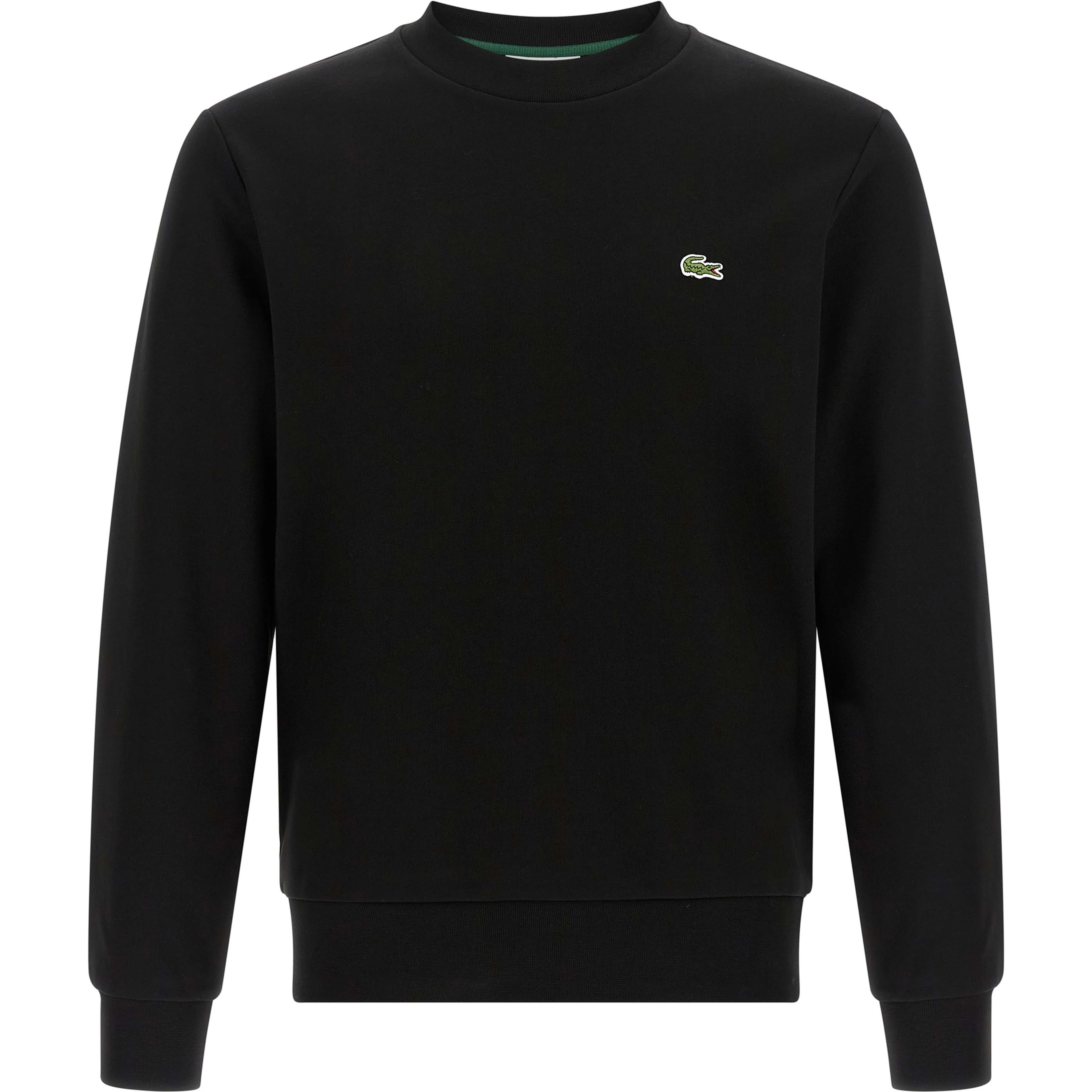 Black Cotton Sweatshirt