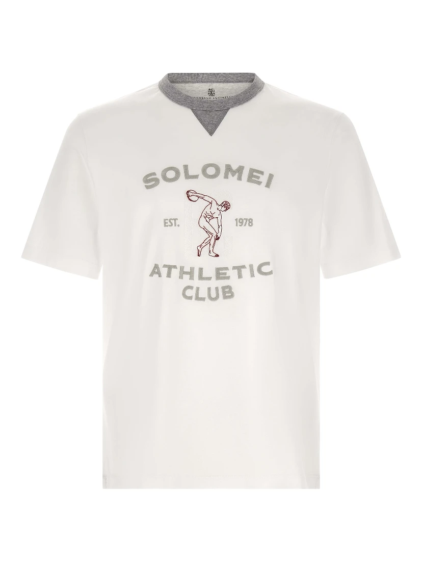 White Cotton T-Shirt