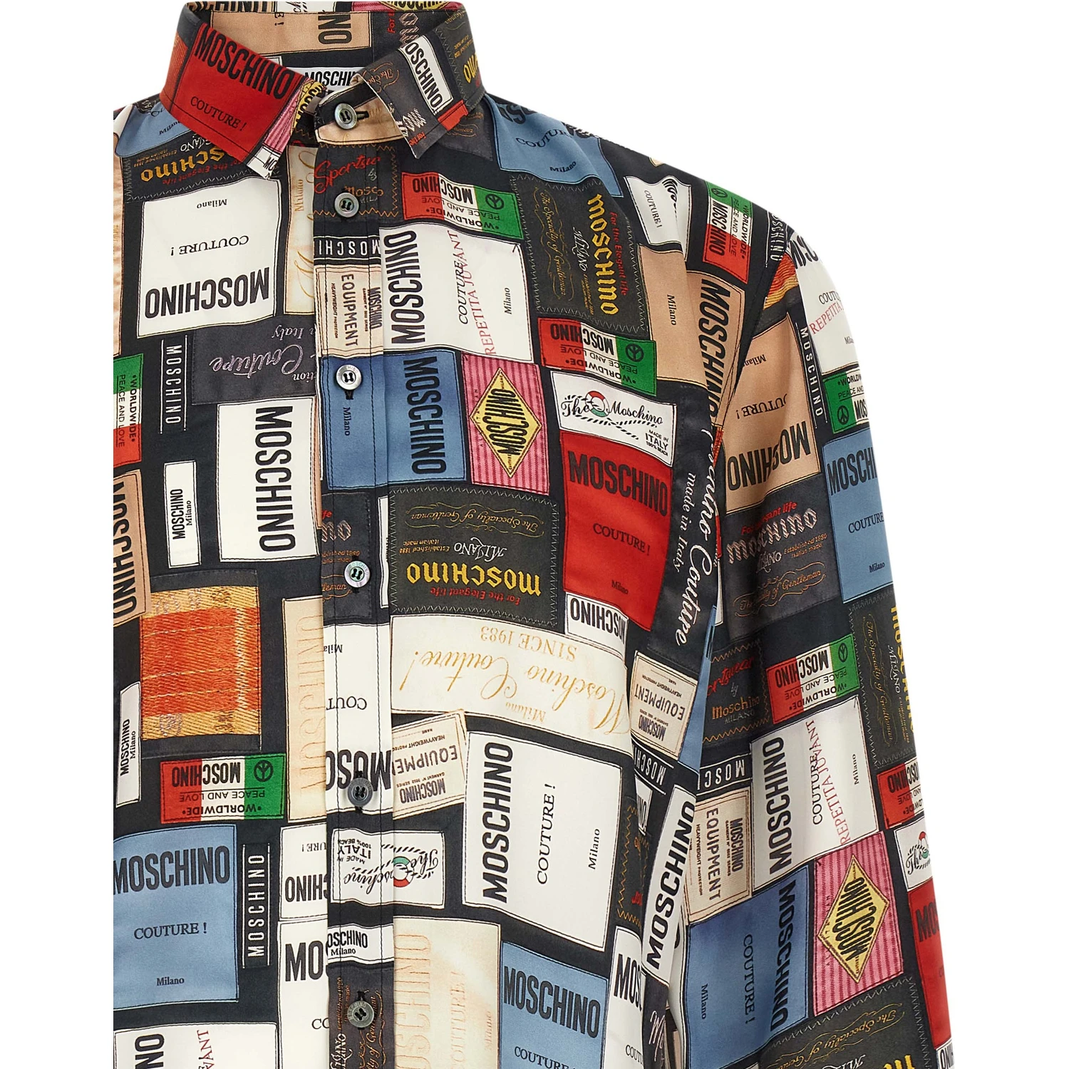 Multicolor Silk Blouse