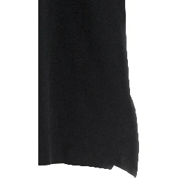 Black Polyester Polo Shirt