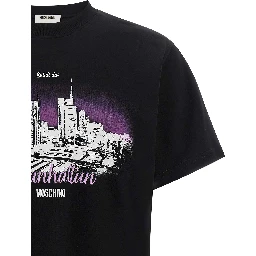 Black Cotton T-Shirt