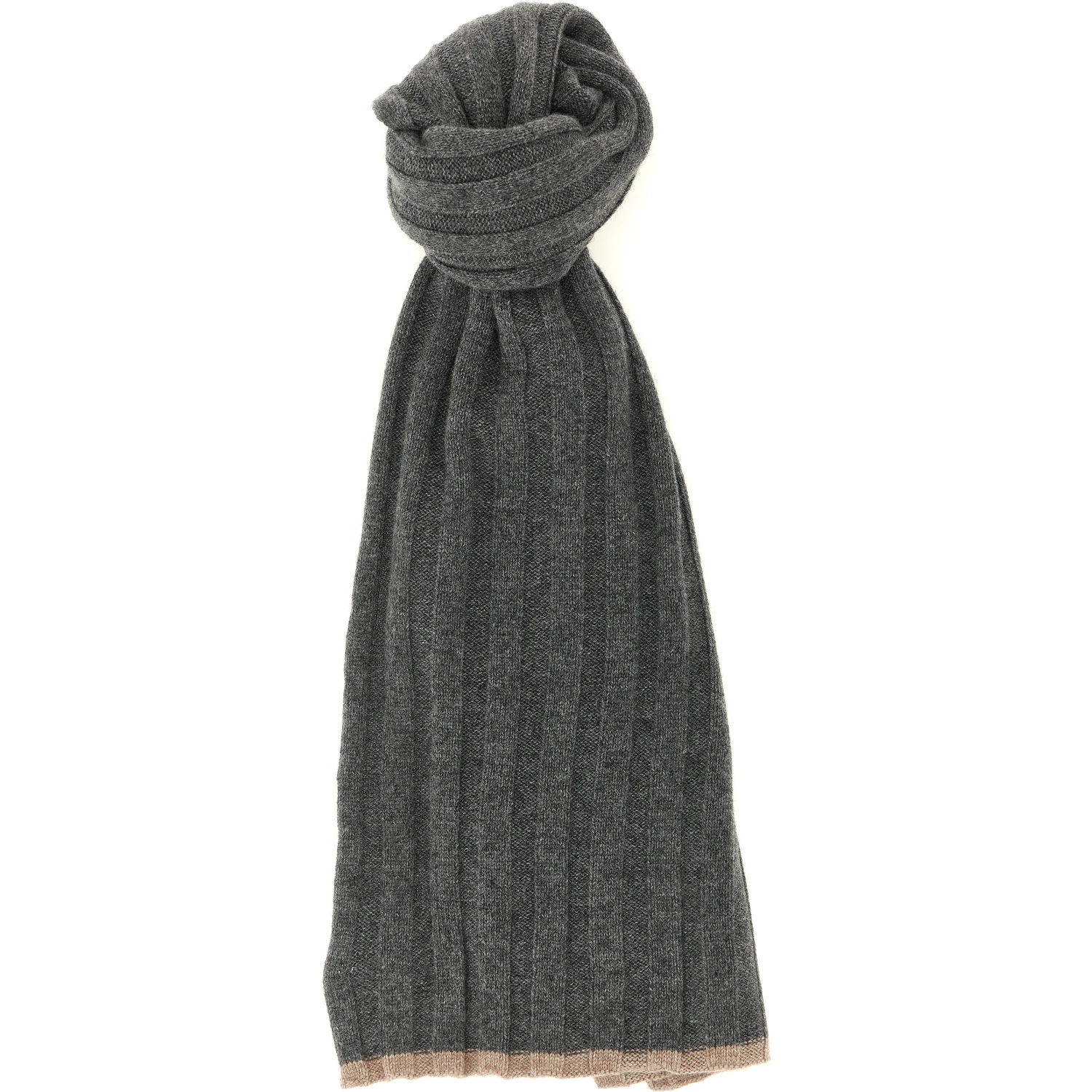 Gray Cashmere Scarf