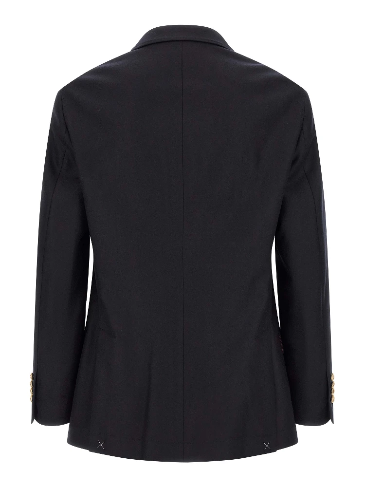 Blue Virgin Wool Blazer alternative