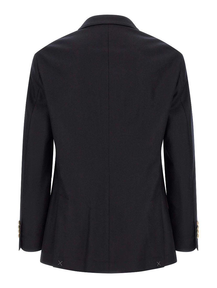 Blue Virgin Wool Blazer