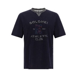Blue Cotton T-Shirt