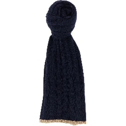 Blue Cashmere Scarf