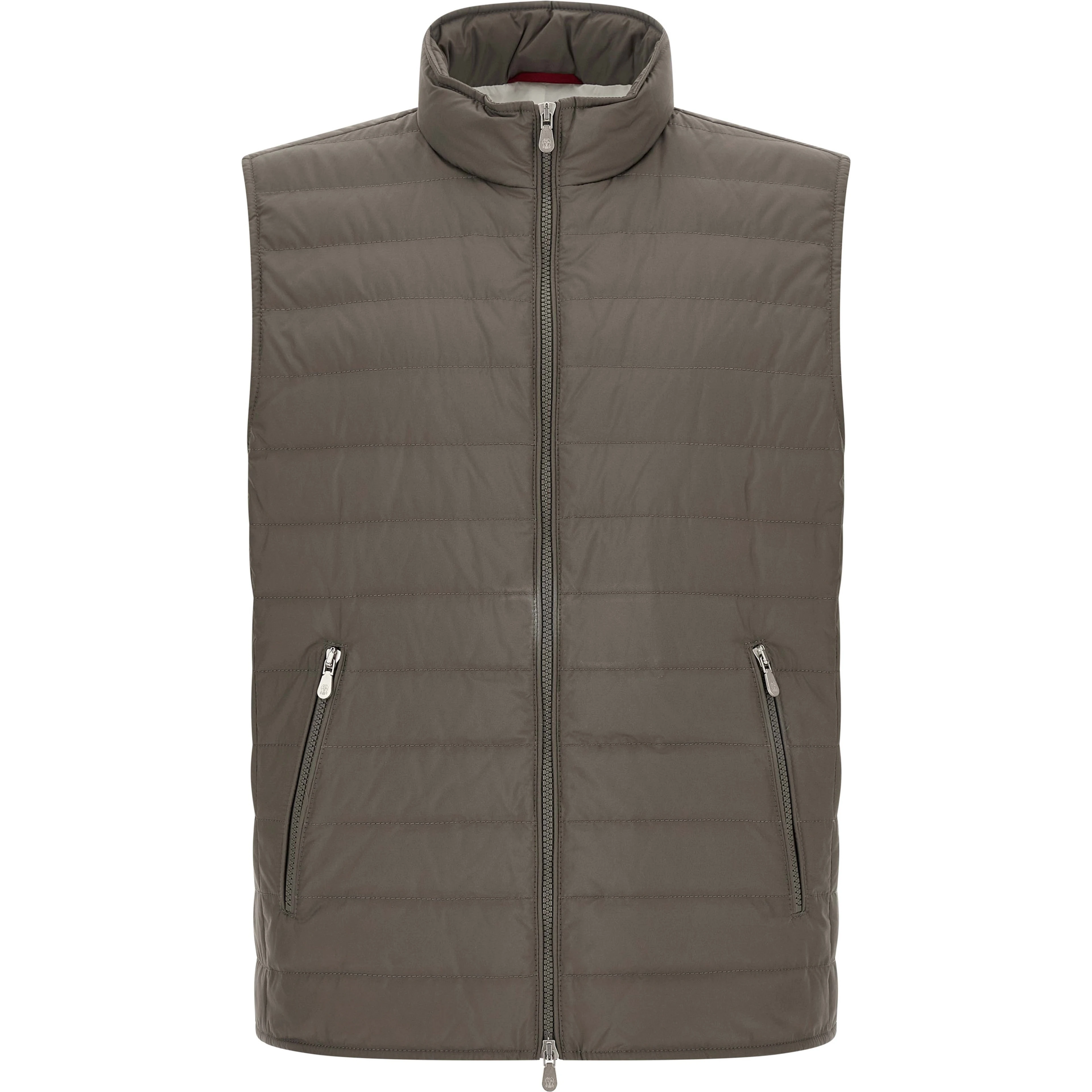 Bicolor Polyester Sleeveless Jacket