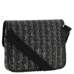 Black Pvc Crossbody Bag