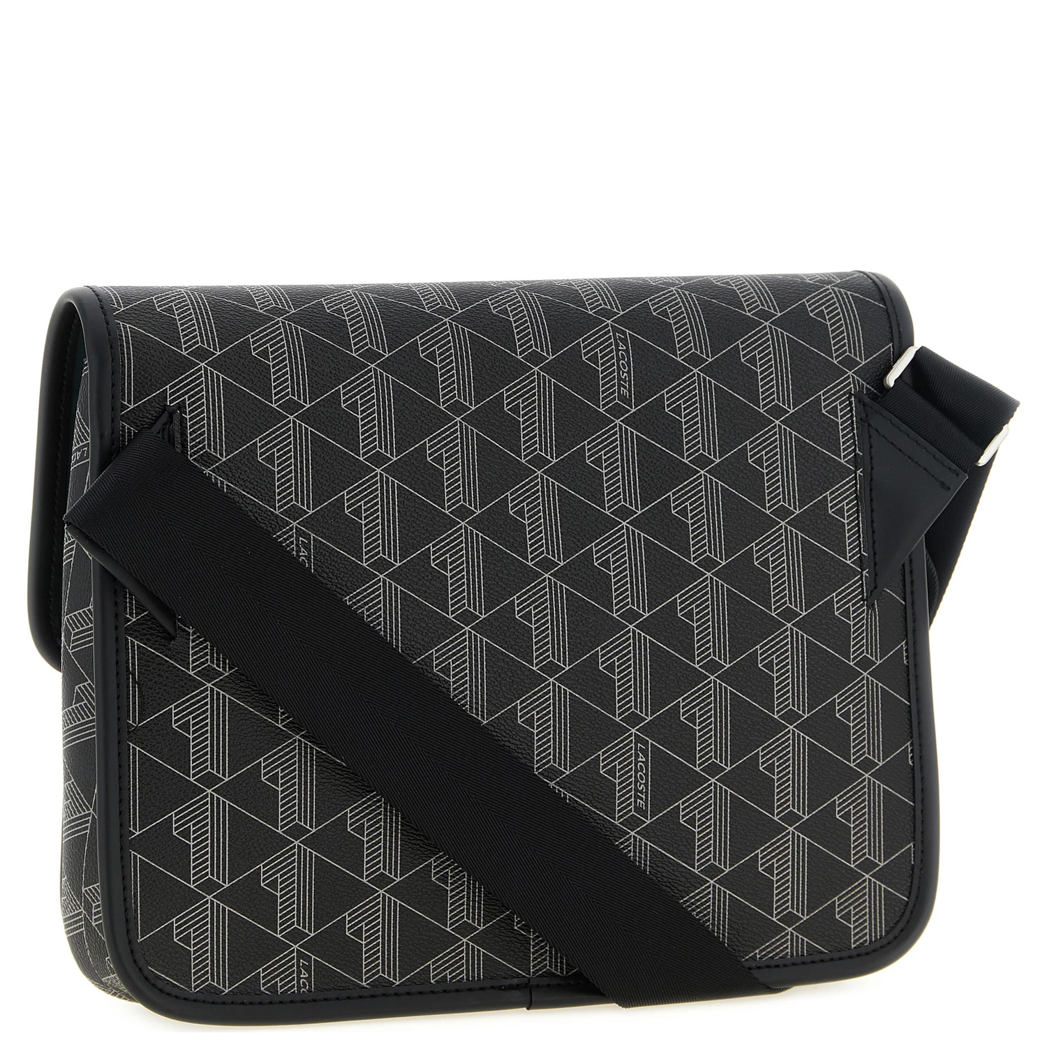 Black Pvc Crossbody Bag