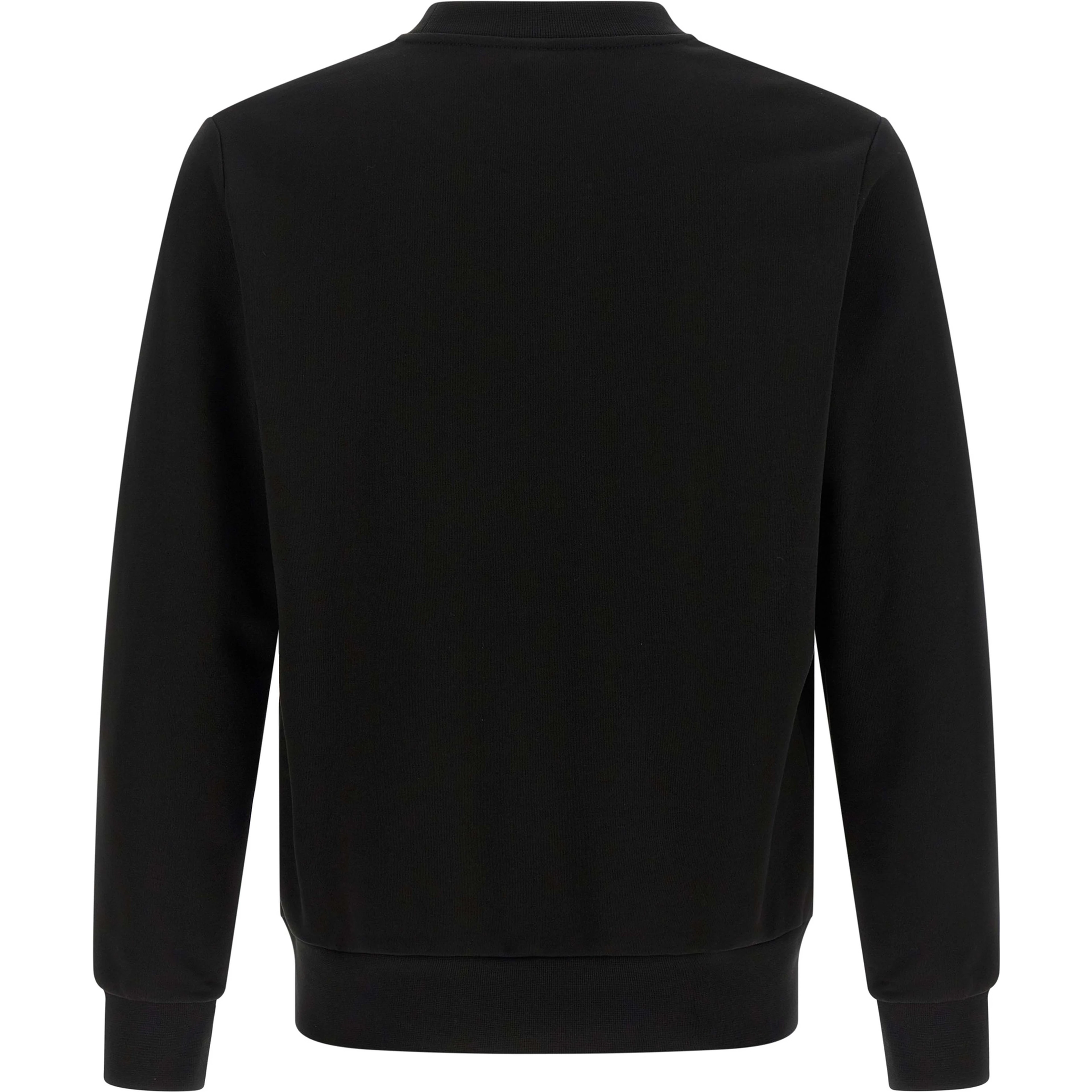 Black Cotton Sweatshirt