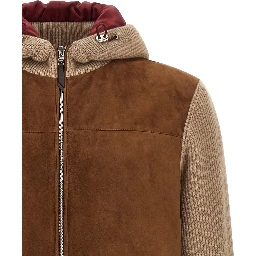 Brown Lamb Leather Bomber