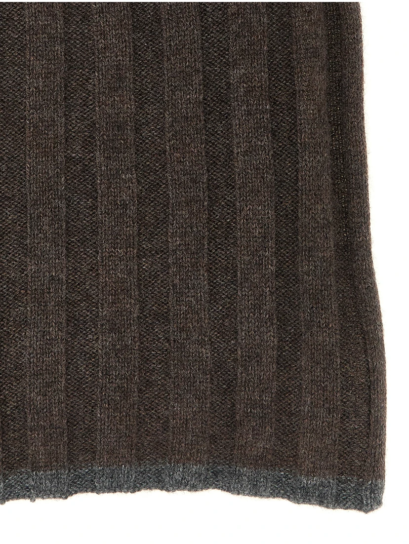 Brown Cashmere Scarf
