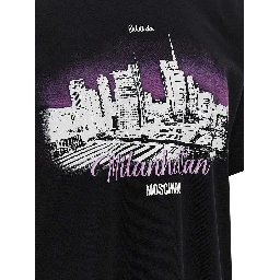 Black Cotton T-Shirt