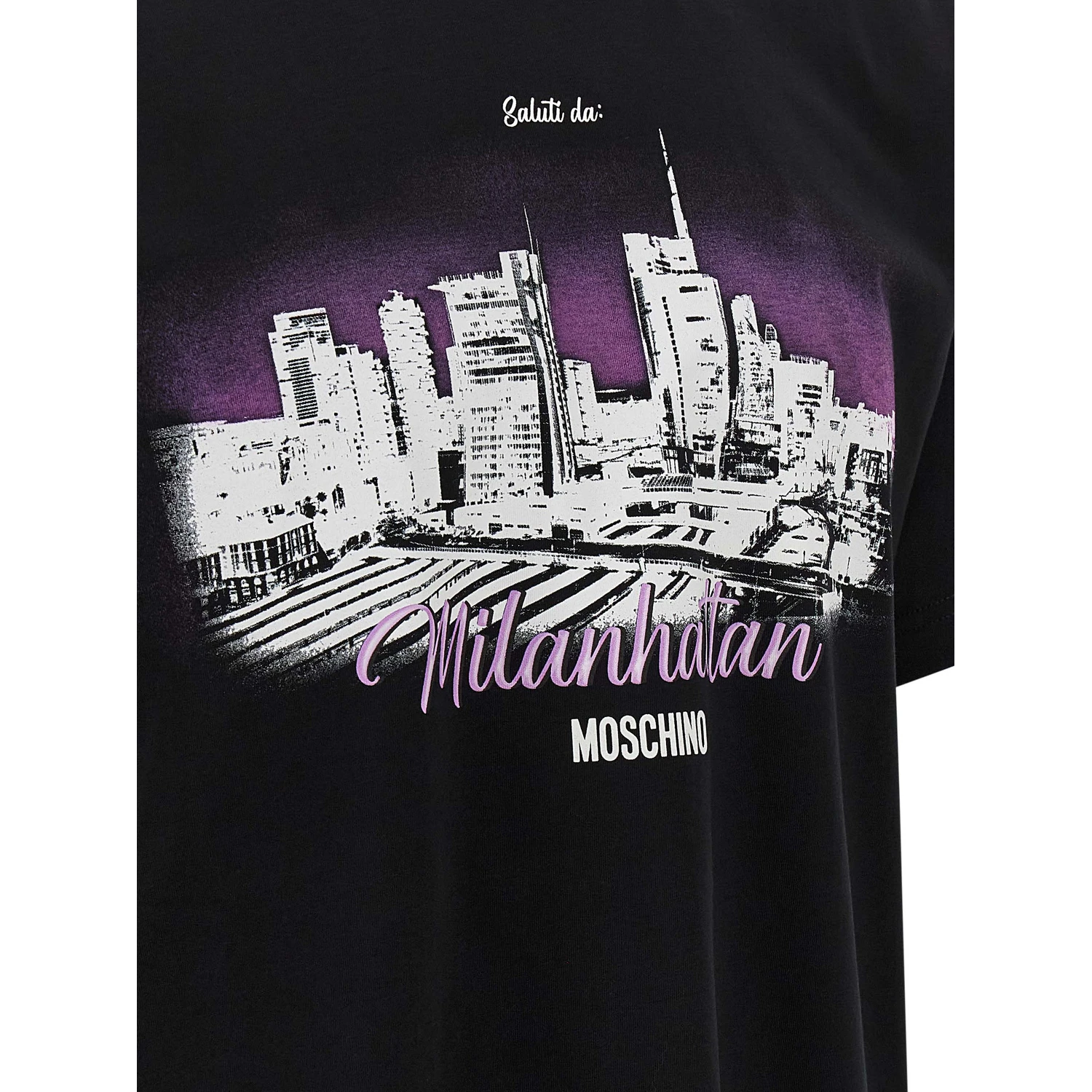 Black Cotton T-Shirt