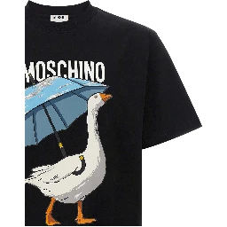 Black Cotton T-Shirt