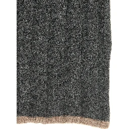 Gray Cashmere Scarf
