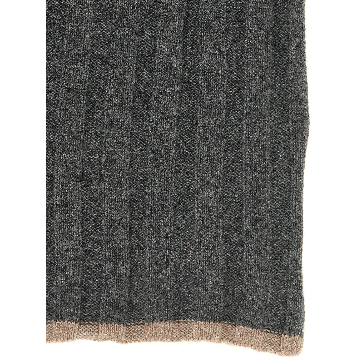 Gray Cashmere Scarf