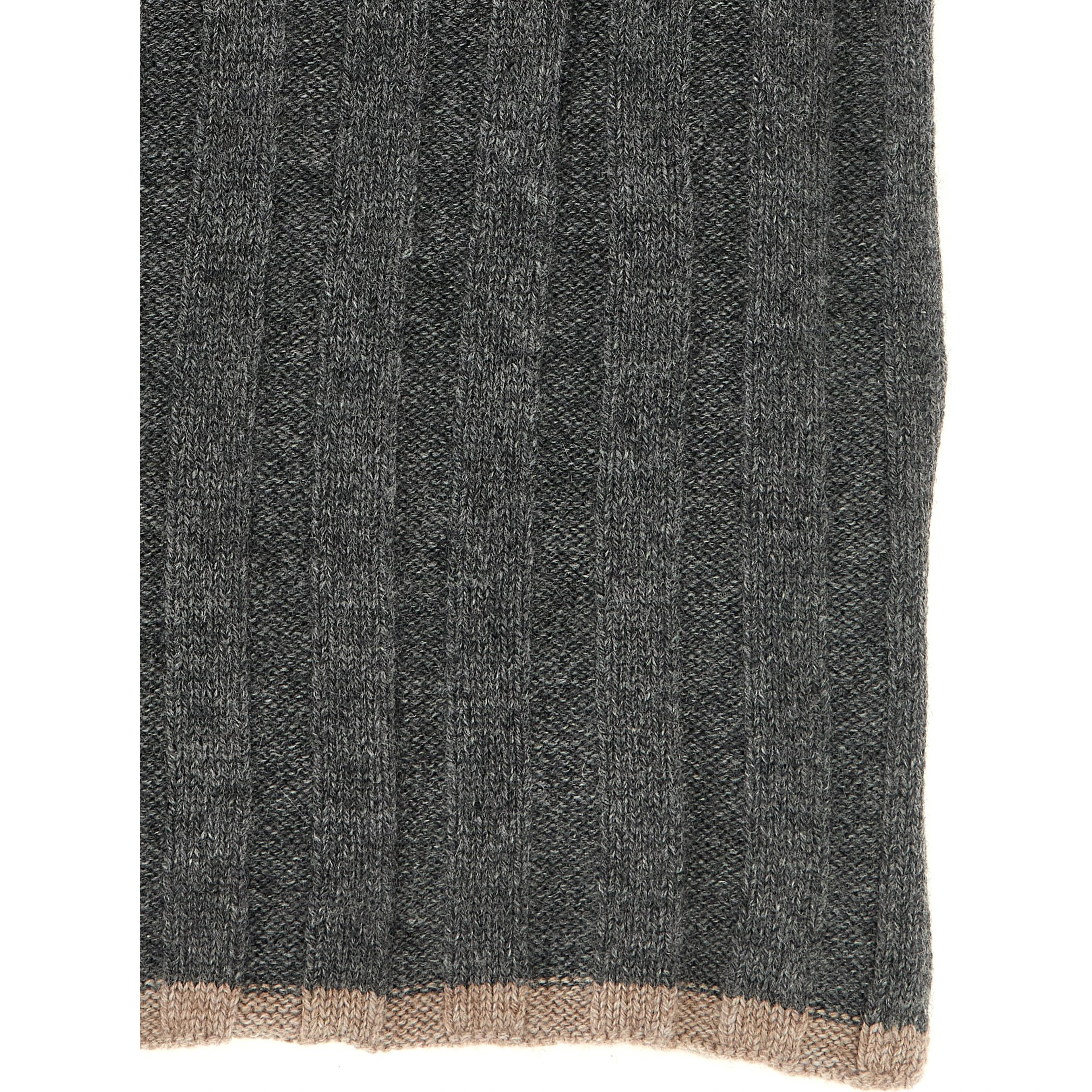 Gray Cashmere Scarf
