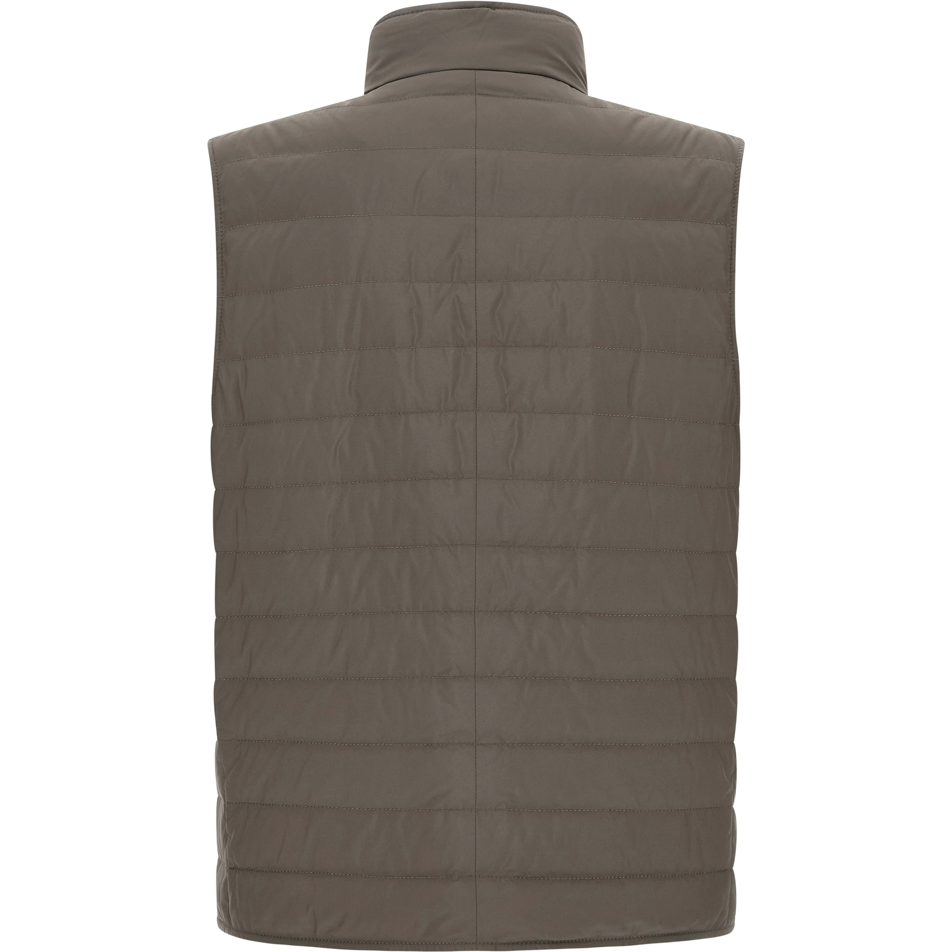Bicolor Polyester Sleeveless Jacket